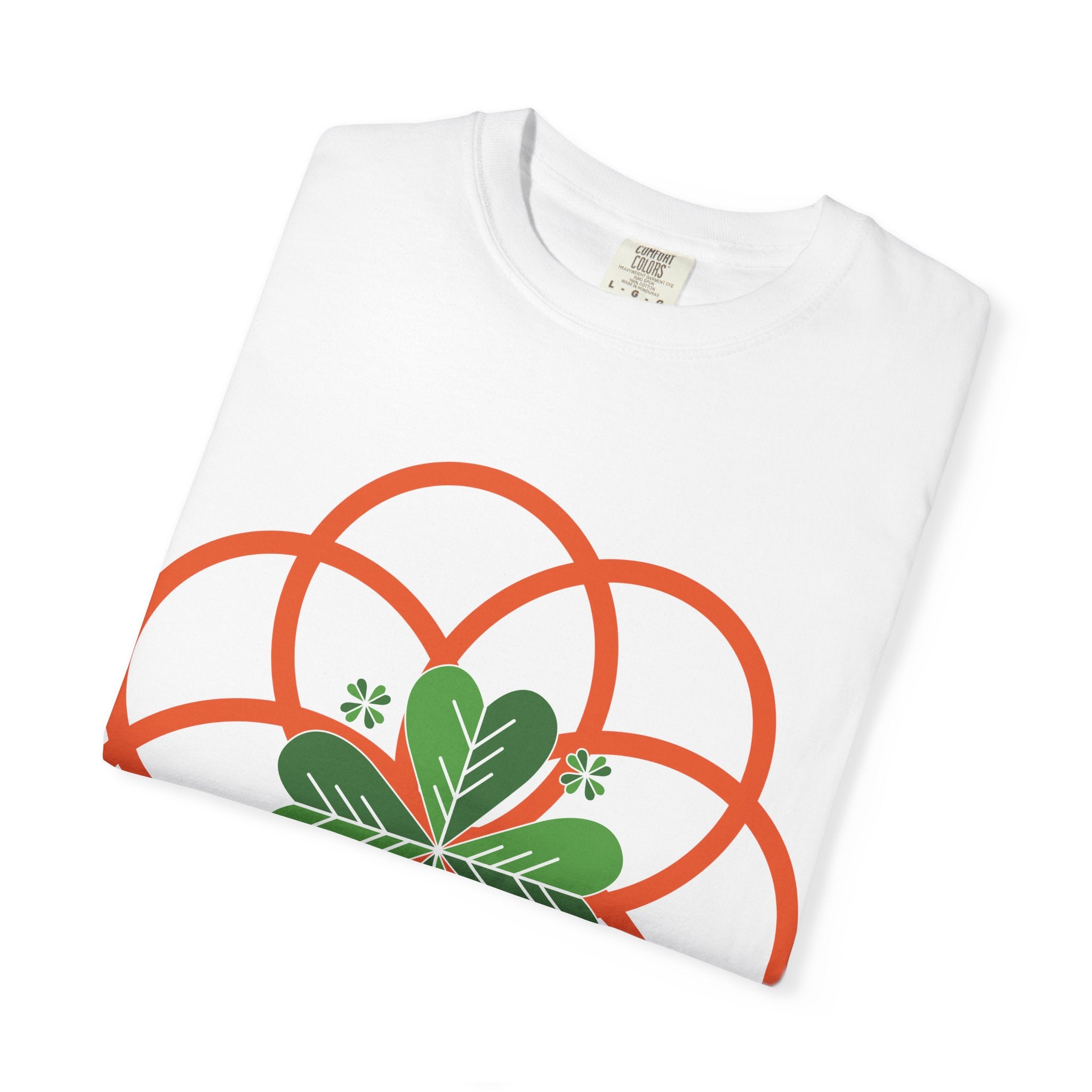 Progress Over Perfection T-Shirt — Celtic Clover Mandala Graphic
